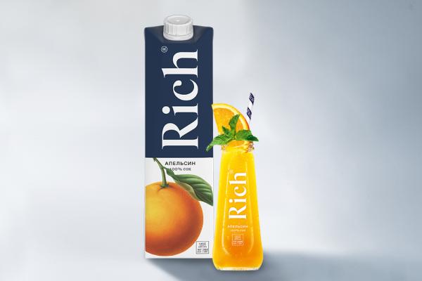 Напитки Сок Rich  апельсиновый